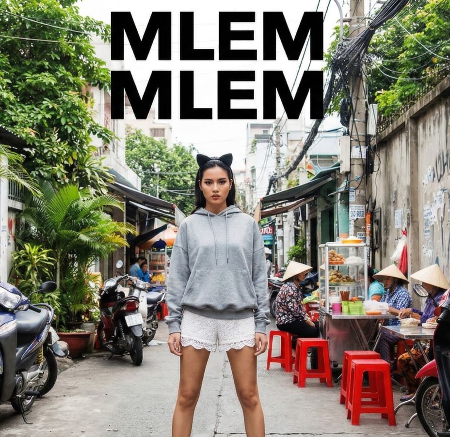 Mlem Mlem street cat